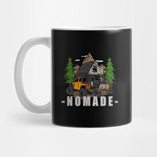 Nomade Jeep Wrangler - Orange Mug